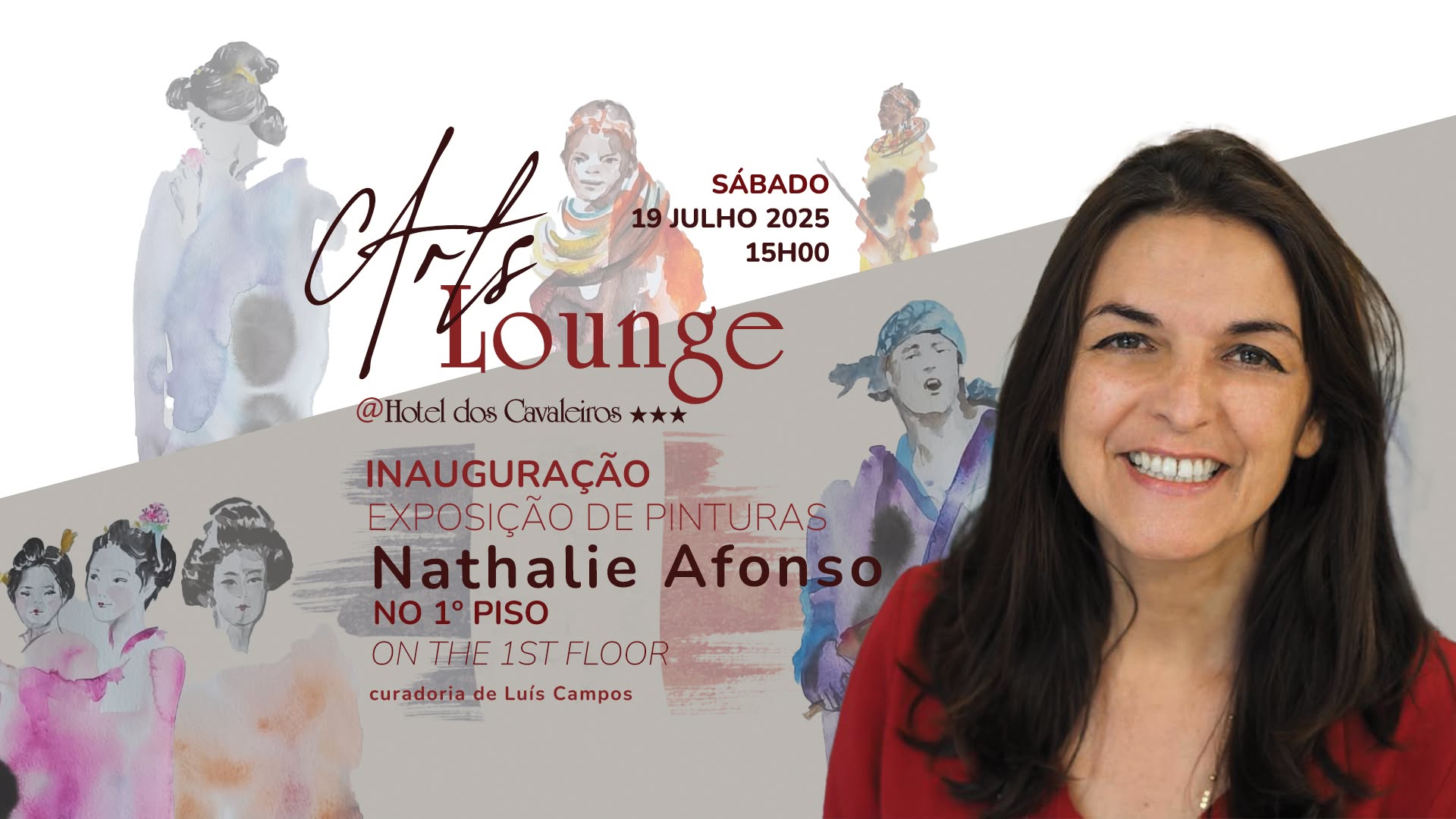 EXPOSIÇÃO DE PINTURAS - NATHALIE AFONSO